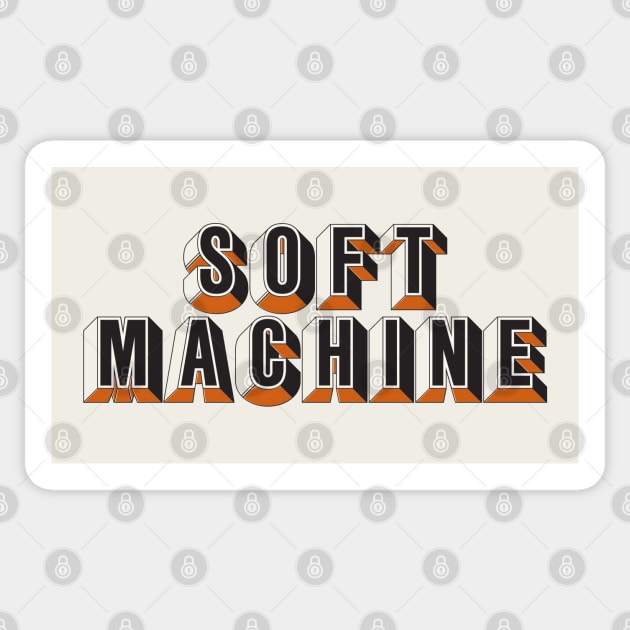 Soft Machine Sticker by saudade